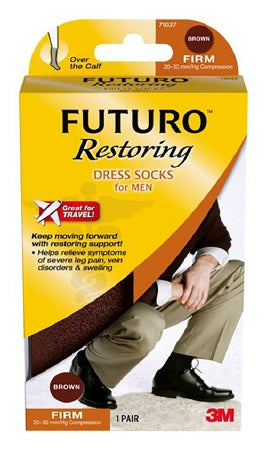 Compression Socks 3M™ Futuro™ Knee High Large Black Closed Toe