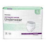 Unisex Adult Absorbent Underwear McKesson Pull On with Tear Away Seams X-Large Disposable Heavy Absorbency