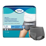 Male Adult Absorbent Underwear TENA® ProSkin™ Protective Pull On with Tear Away Seams Large Disposable Moderate Absorbency