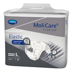 Unisex Adult Incontinence Brief MoliCare® Premium Elastic 10D Medium Disposable Heavy Absorbency