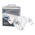 Unisex Adult Incontinence Brief MoliCare® Premium Elastic 10D Medium Disposable Heavy Absorbency