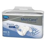 Unisex Adult Incontinence Brief MoliCare® Premium Elastic 6D Medium Disposable Moderate Absorbency