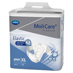 Unisex Adult Incontinence Brief MoliCare® Premium Elastic 6D Medium Disposable Moderate Absorbency