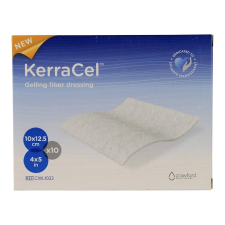 Gelling Fiber Dressing KerraCel™ 4 X 5 Inch Rectangle