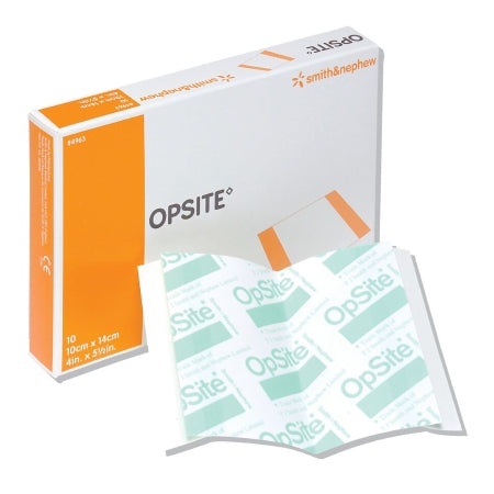 Transparent Film Dressing OpSite 2 Tab Delivery Rectangle Sterile