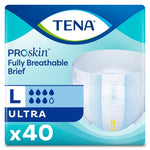 Unisex Adult Incontinence Brief TENA ProSkin™ Ultra Medium Disposable Heavy Absorbency