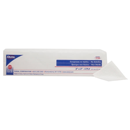 Nonwoven Sponge Clinisorb 2 X 2 Inch 200 per Pack NonSterile 4-ply Square