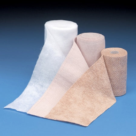 3 Layer Compression Bandage System DeWrap™ Multiple Sizes Tape Closure Tan / White NonSterile 30 to 40 mmHg