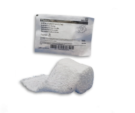 Fluff Bandage Roll Dermacea™ 2-1/4 Inch X 3 Yard 1 per Pouch Sterile 6-Ply Roll Shape
