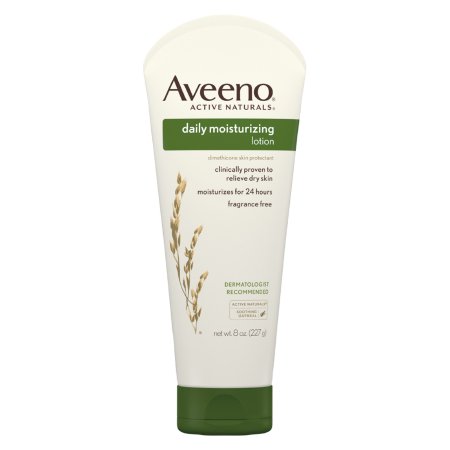 Hand and Body Moisturizer Aveeno® Active Naturals® 8 oz. Tube Unscented Cream