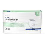 Unisex Adult Absorbent Underwear McKesson Ultra Pull On with Tear Away Seams 2X-Large Disposable Heavy Absorbency