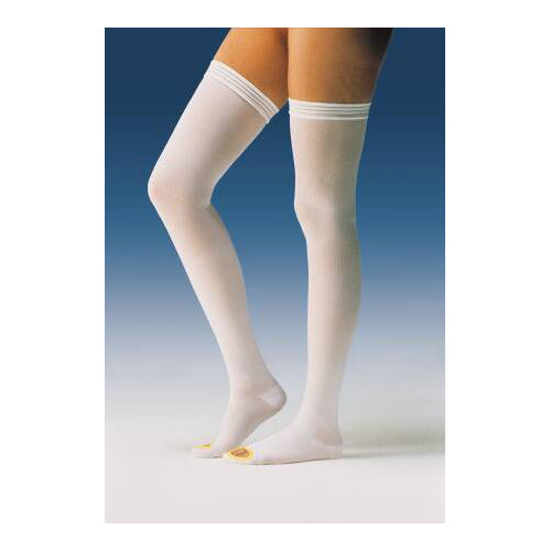 Anti-embolism Stocking JOBST® Anti-Em/GPT™ Thigh High Medium / Regular White Inspection Toe