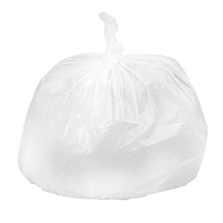 Trash Bag Colonial Bag Tuf 33 gal. White LLDPE 0.75 mil 33 X 39 Inch X-Seal Bottom Coreless Roll