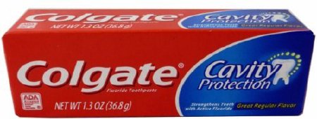 Toothpaste Colgate® Cavity Protection Regular Flavor 1 oz. Tube