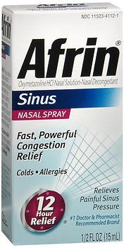 Sinus Relief Afrin® Allergy Sinus 0.05% Strength Nasal Spray 15 mL