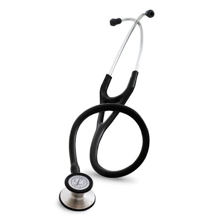 Cardiology Stethoscope 3M™ Littmann® Cardiology IV™ Black 1-Tube 27 Inch Tube Double Sided Chestpiece