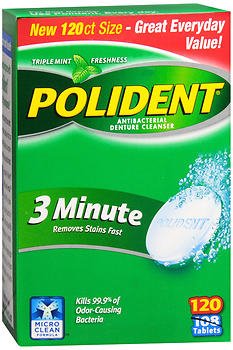 Denture Cleaner Polident® Mint Flavor