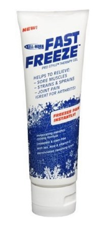 Topical Pain Relief Bell Horn Fastfreeze 0.2% - 3.5% Strength Camphor / Menthol Topical Gel 4 oz.