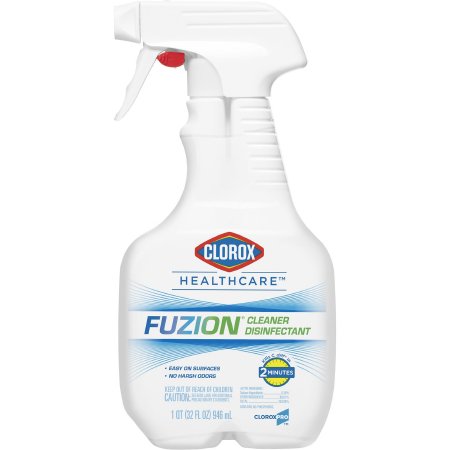 Clorox Healthcare® Fuzion™ Surface Disinfectant Cleaner Broad Spectrum Pump Spray Liquid 32 oz. Bottle Scented NonSterile