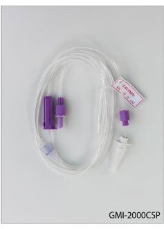 Enteral Feeding Pump Spike Set with ENFit™ Connector Generica NonSterile ENFit® Connector