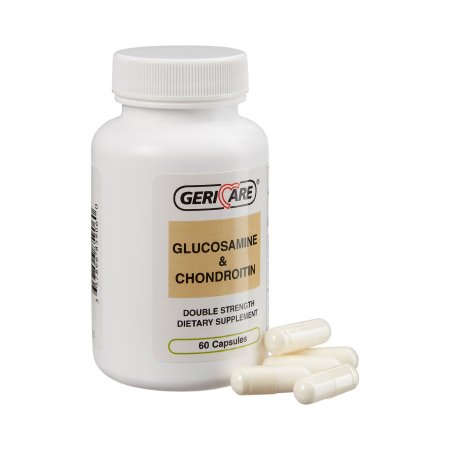 Joint Health Supplement Geri-Care® Glucosamine / Chondroitin 500 mg - 400 mg Strength Capsule 60 per Box