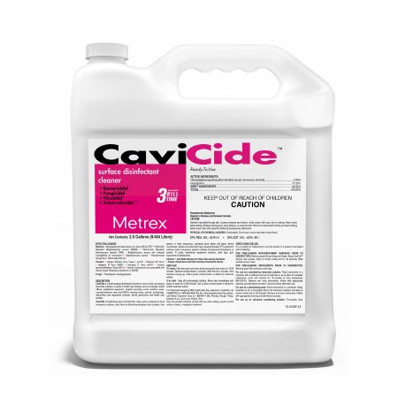 CaviCide™ Surface Disinfectant Cleaner Alcohol Based Manual Pour Liquid 2.5 gal. Jug Alcohol Scent NonSterile