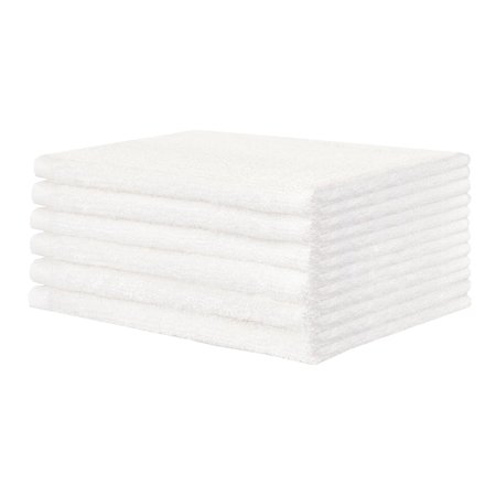 Washcloth LewJan 12 X 12 Inch White Reusable