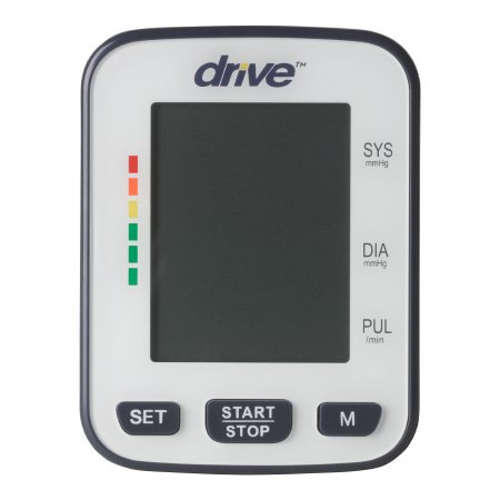 Home Automatic Digital Blood Pressure Monitor Drive™ Medium Cloth Fabric 13 - 22 cm Wrist