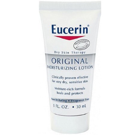 Hand and Body Moisturizer Eucerin® Original 1 oz. Tube Unscented Cream