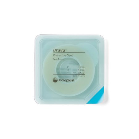 Skin Barrier Ring Brava® Thick Moldable, Standard Wear Adhesive without Tape Without Flange Universal System Polymer 1-1/8 to 1-3/8 Inch Opening 1-1/4 W Inch X 4.2 H mm