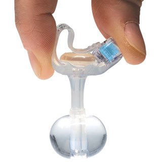 Low Profile Balloon Button Gastrostomy Tube MiniONE® 14 Fr. 1.2 cm Tube Silicone Sterile