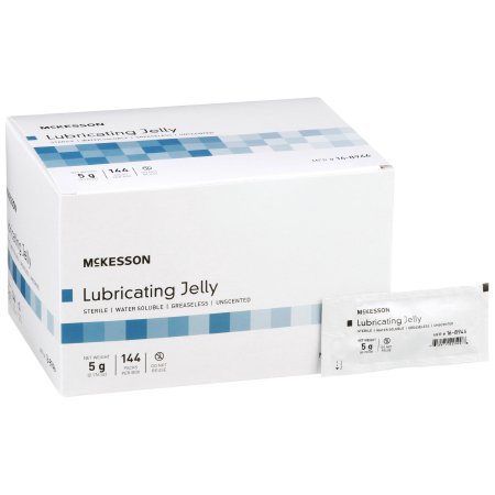 Lubricating Jelly McKesson 5 Gram Individual Packet Sterile