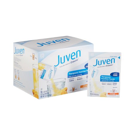 Oral Supplement Juven® Orange Flavor Powder 0.97 oz. Individual Packet