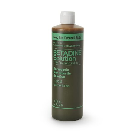 Skin Prep Solution Betadine® 16 oz. Bottle 10% Strength Povidone-Iodine NonSterile