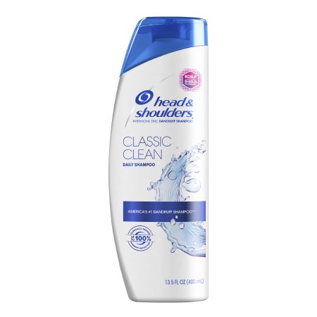 Dandruff Shampoo Head & Shoulders® Classic Clean 13.5 oz. Flip Top Bottle Scented