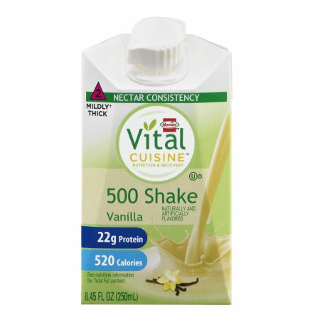 Oral Supplement Hormel Vital Cuisine® 500 Shakes Vanilla Flavor Liquid 8.45 oz. Carton