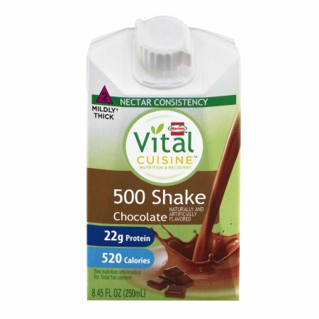 Oral Supplement Hormel Vital Cuisine® 500 Shakes Chocolate Flavor Liquid 8.45 oz. Carton