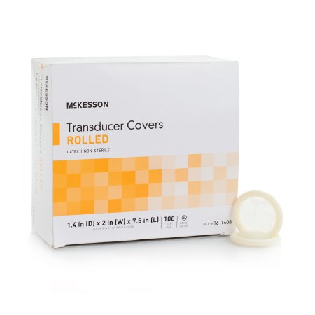 Ultrasound Transducer Cover McKesson 2 X 7-1/2 Inch Latex NonSterile For use with Ultrasound External Probe