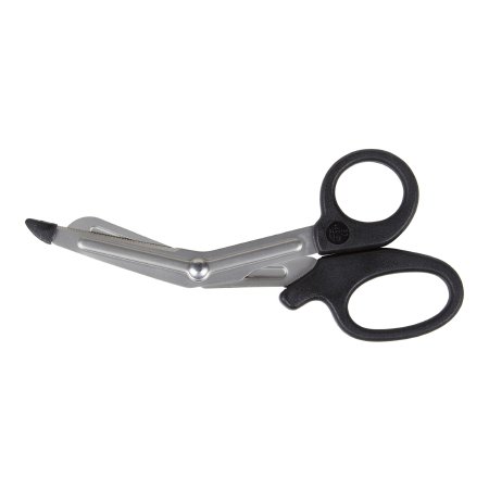 Trauma Shears McKesson Medicut™ Black 5-1/2 Inch Length Medical Grade Stainless Steel Finger Ring Handle Blunt Tip / Blunt Tip