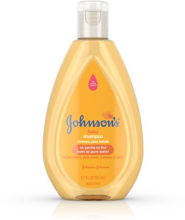 Baby Shampoo Johnson's® no more tears® 1.7 oz. Flip Top Bottle Scented