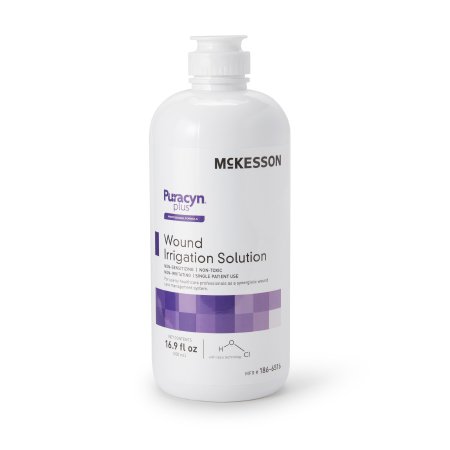 Wound Cleanser McKesson Puracyn® Plus Professional 16.9 oz. Flip Top Bottle NonSterile Antimicrobial