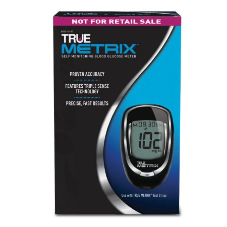 Blood Glucose Meter True Metrix™ 4 Second Results Stores up to 500 Results