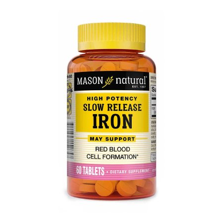 Mineral Supplement Iron 50 mg Strength Tablet 60 per Bottle