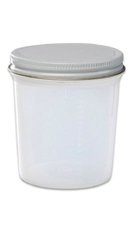 Specimen Container 120 mL (4 oz.) Screw Cap Unprinted NonSterile