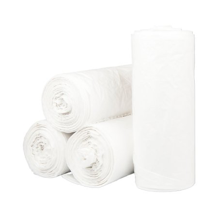 Trash Bag McKesson 30 gal. White LLDPE 0.80 mil 30 X 36 Inch Star Seal Bottom Coreless Roll