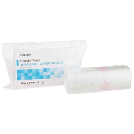 Laundry Bag McKesson Water Soluble 30 to 35 gal. Capacity 28 X 39 Inch