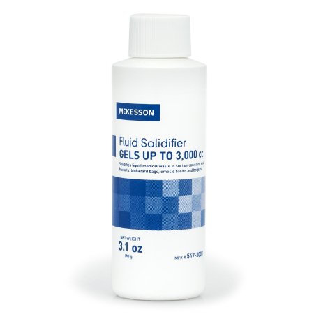 Fluid Solidifier McKesson 3,000 cc Screw Top Bottle 3.17 oz