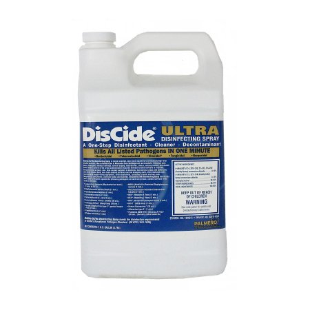 DisCide® Ultra Surface Disinfectant Cleaner Quaternary Based Manual Pour Liquid 1 gal. Jug Herbal Scent NonSterile