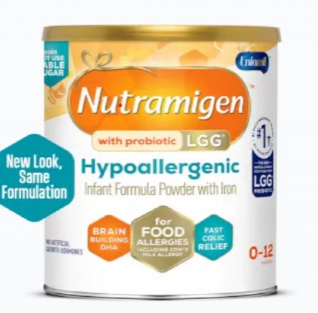 Infant Formula Nutramigen® with Probiotic LGG® 12.6 oz. Can Powder Iron Cow's Milk Allergy