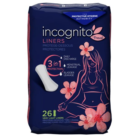 Panty Liner incognito® by Prevail Light Absorbency